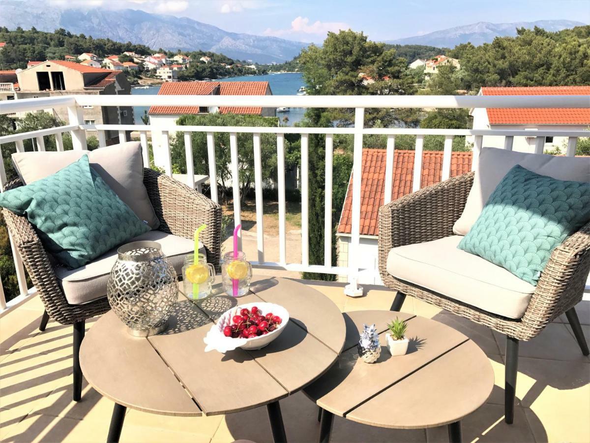 Apartmani Fortuna Lumbarda Buitenkant foto